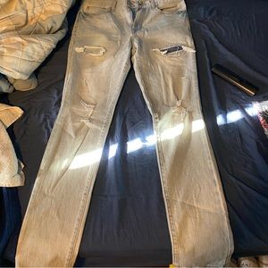 Pacsun lightwash stacked jeans